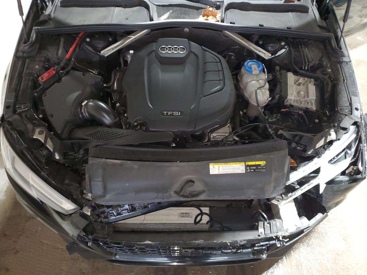 2018 Audi A4 VIN WAUENAF43JA095931 Copart auction photo, front end damage thumbnail 11