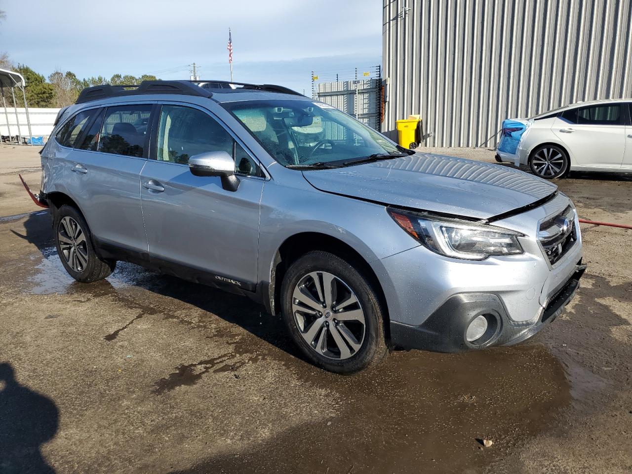 2019 Subaru Outback VIN 4S4BSANC5K3378808 Copart auction photo, rear end / all over damage thumbnail 4