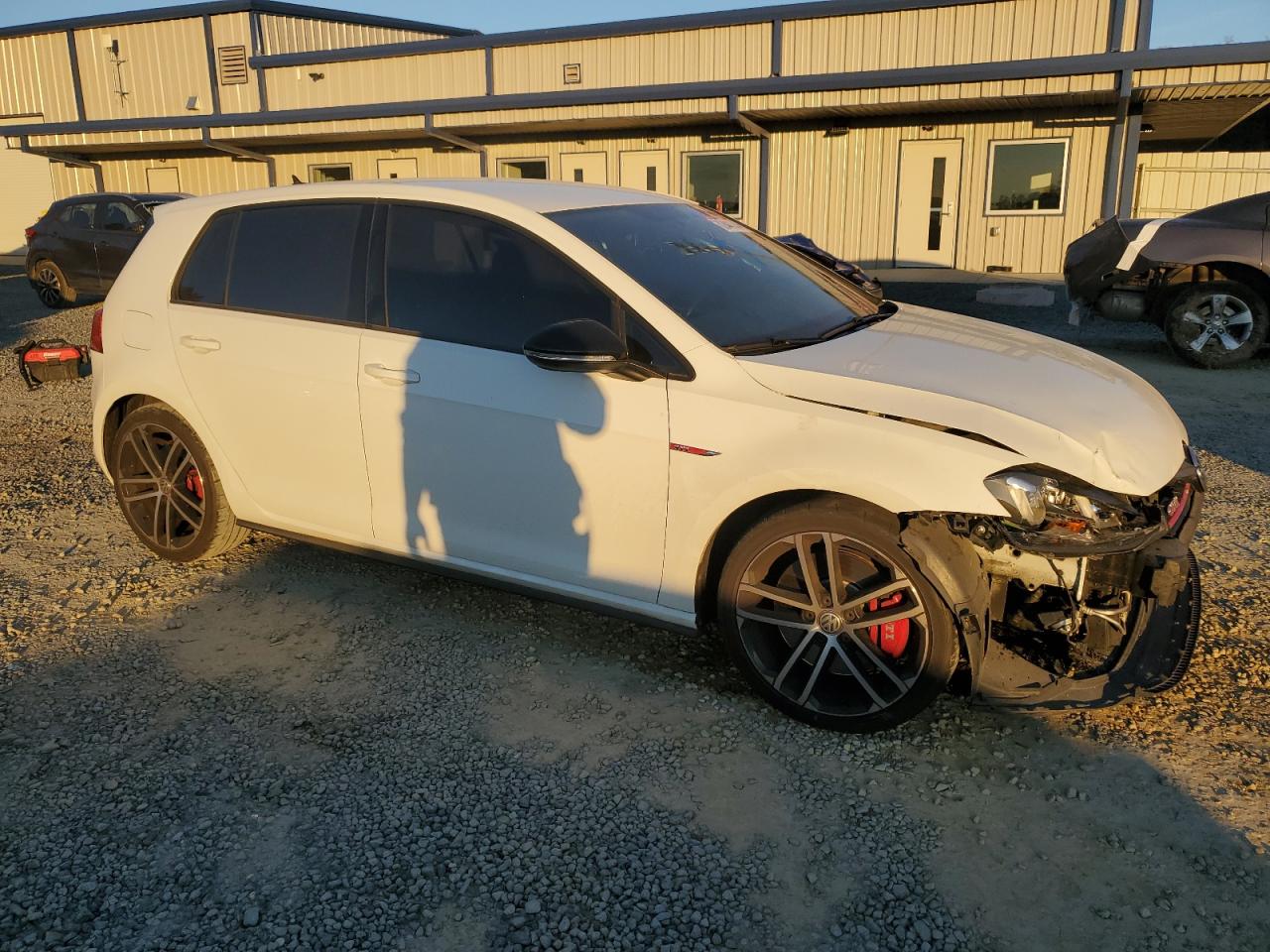 2017 Volkswagen GTI VIN 3VW547AU4HM052273 Copart auction photo, front end damage thumbnail 4
