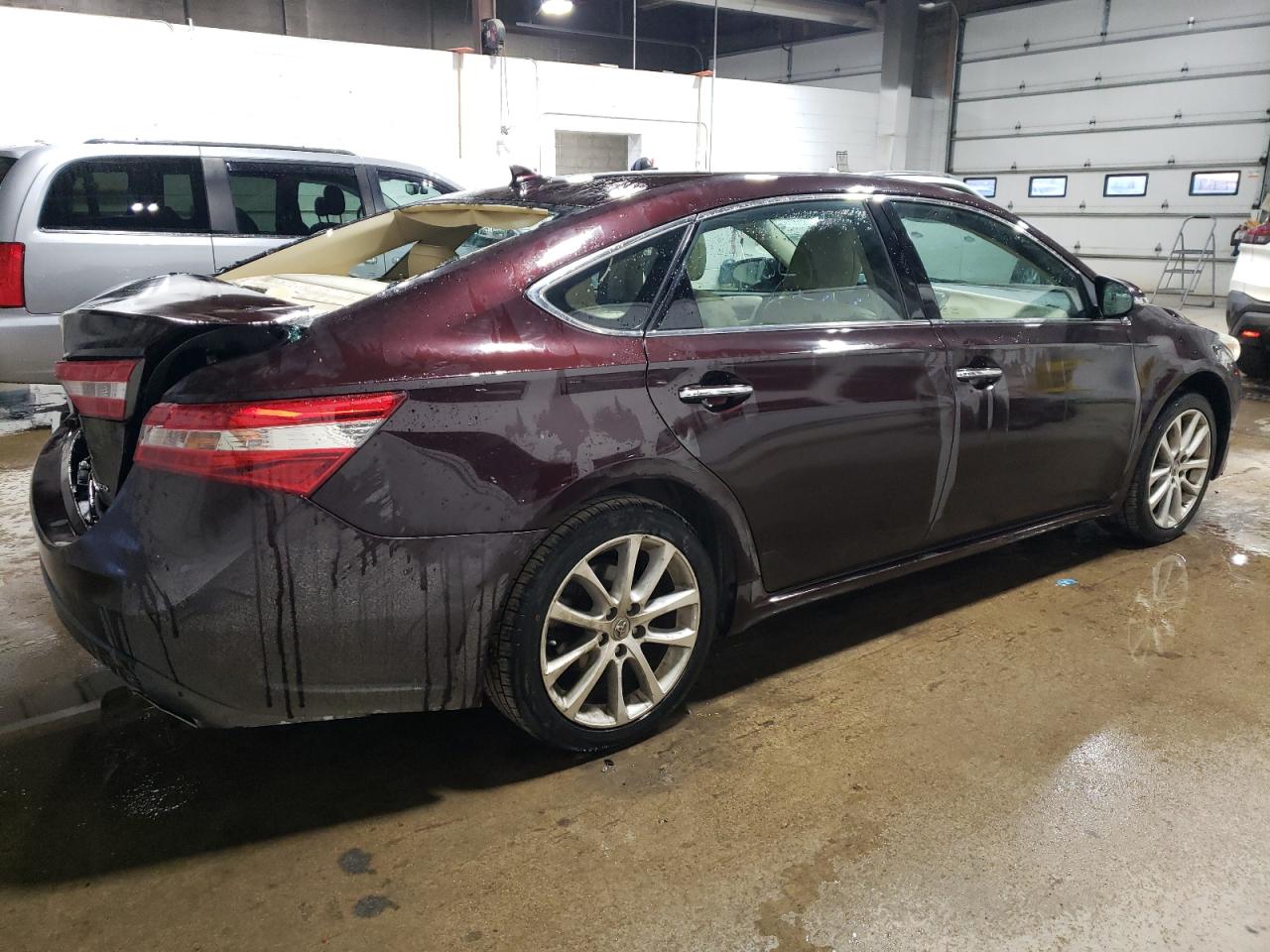 2013 Toyota Avalon VIN 4T1BK1EB5DU057615 Copart auction photo, rear end damage thumbnail 3