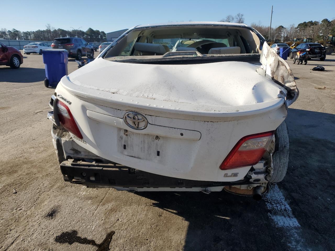 2007 Toyota Camry VIN 4T1BE46K67U675344 Copart auction photo, all over damage thumbnail 6
