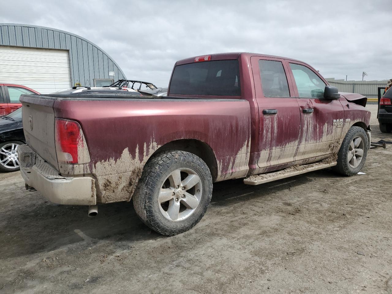 2019 RAM 1500 VIN 1C6RR7FT4KS715918 Copart auction photo, front end damage thumbnail 3