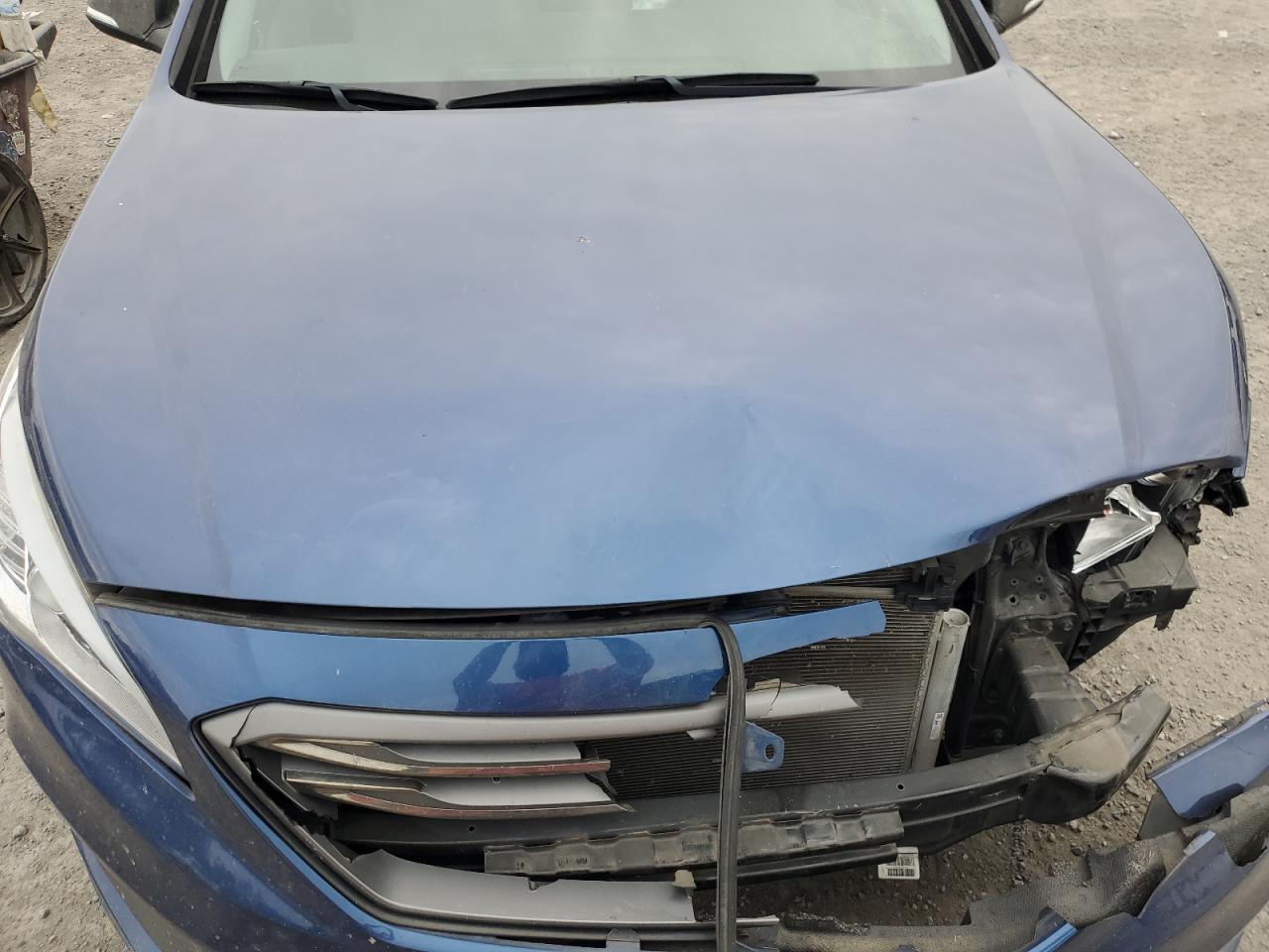 2017 Hyundai Sonata VIN 5NPE34AF3HH457908 Copart auction photo, front end / undercarriage damage thumbnail 12