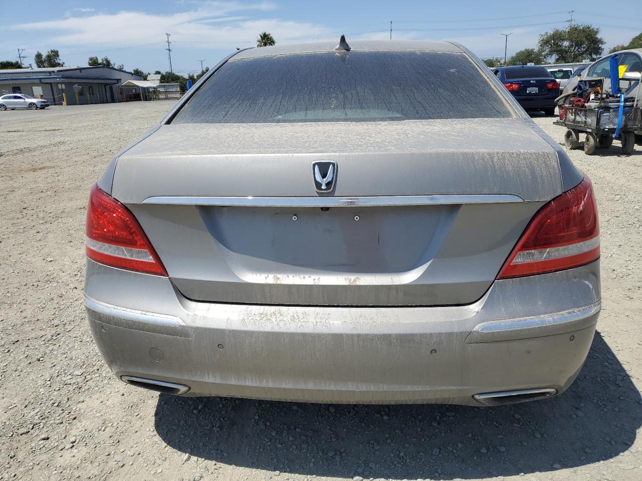 2012 Hyundai Equus VIN KMHGH4JH1CU049316 Copart auction photo, front end damage thumbnail 7