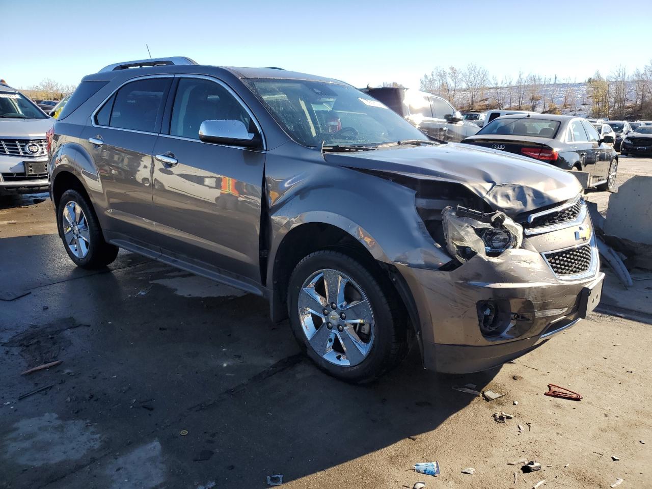 2012 Chevrolet Equinox VIN 2GNFLGE53C6244923 Copart auction photo, front end damage thumbnail 4