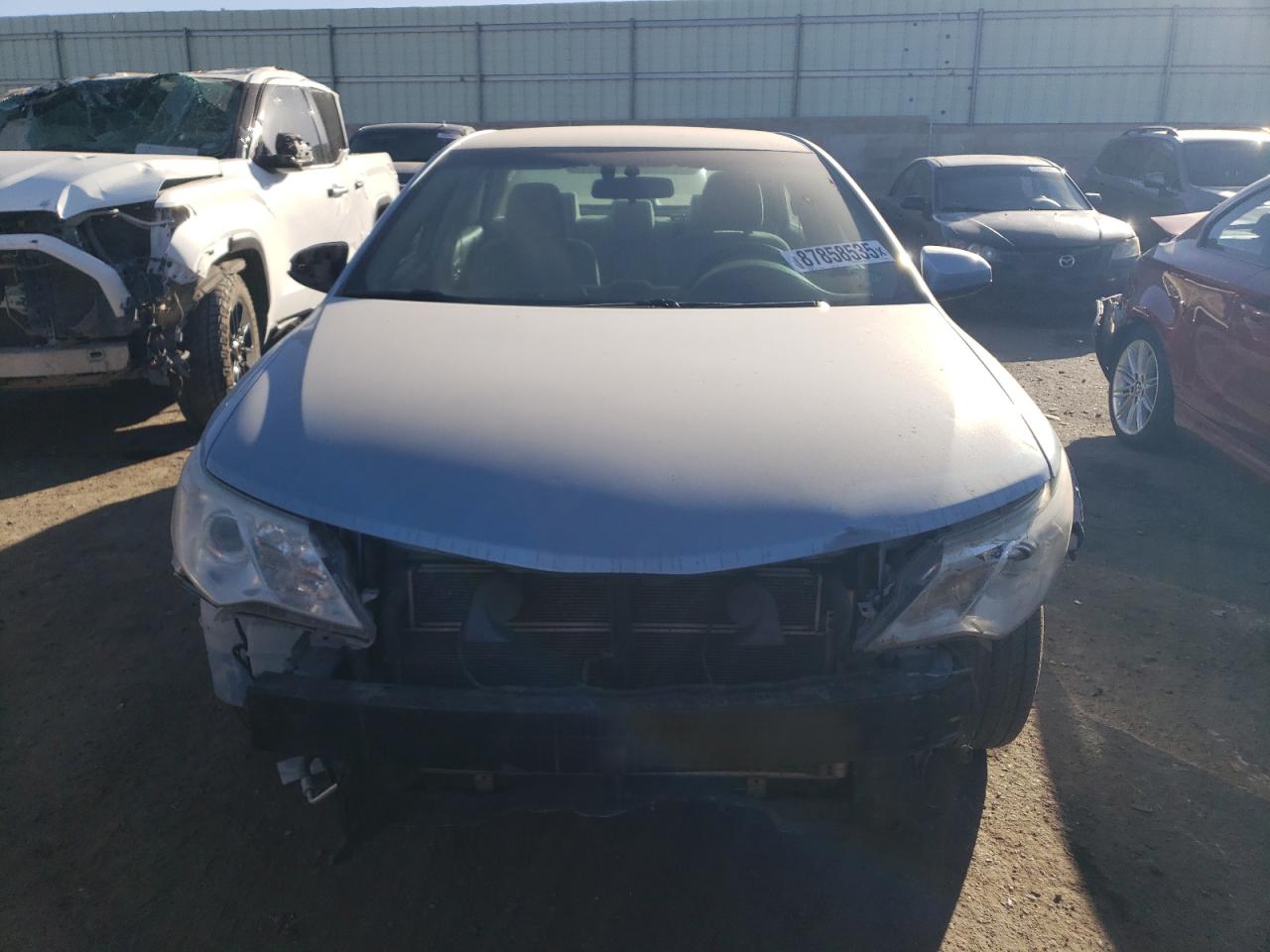 2012 Toyota Camry VIN 4T1BD1FK0CU015456 Copart auction photo, front end / rear end damage thumbnail 5