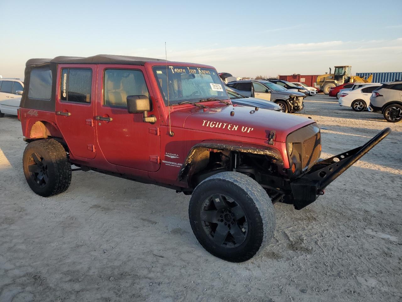 2011 Jeep Wrangler VIN 1J4BA5H1XBL578733 Copart auction photo, minor dent/scratches damage thumbnail 4