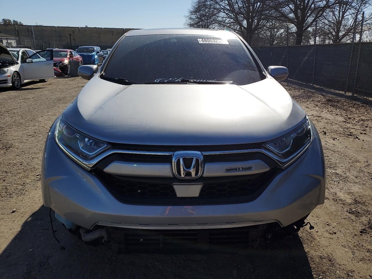 2018 Honda CR-V VIN 2HKRW2H83JH671923 Copart auction photo, rear end / front end damage thumbnail 5