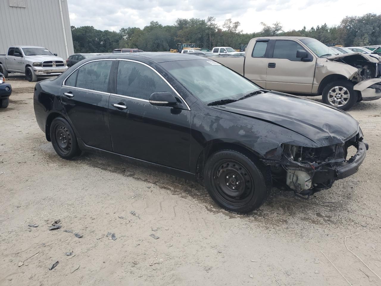 2005 Acura TSX VIN JH4CL96925C026098 Copart auction photo, all over damage thumbnail 4