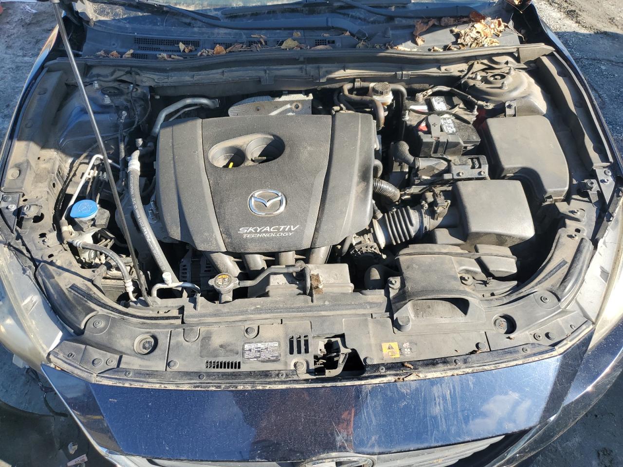 2014 Mazda 3 VIN JM1BM1U71E1187616 Copart auction photo, side damage thumbnail 11
