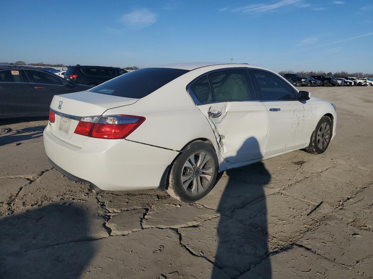 2015 Honda Accord VIN 1HGCR2F31FA184370 Copart auction photo, side damage thumbnail 3
