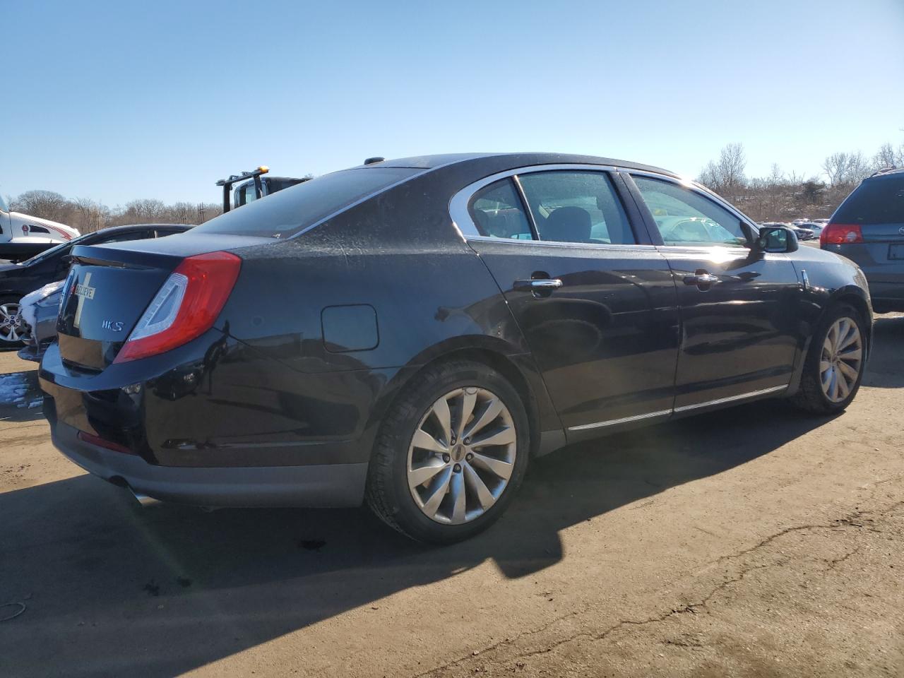 2013 Lincoln MKS VIN 1LNHL9DK0DG618552 Copart auction photo, front end damage thumbnail 3