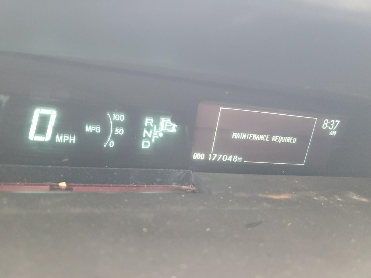 2014 Toyota Prius VIN JTDKN3DU4E1790042 Copart auction photo, biohazard/chemical damage thumbnail 9