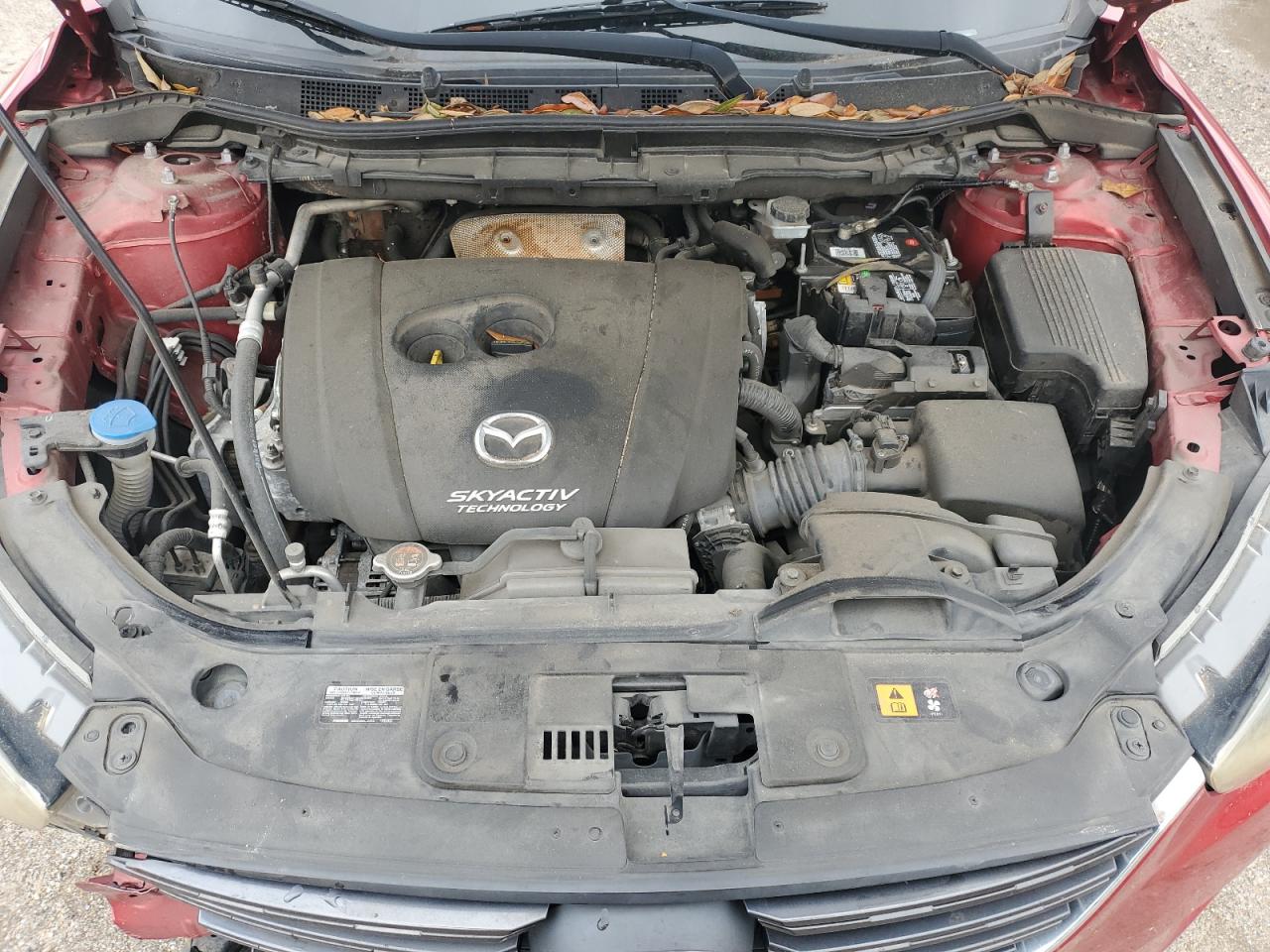 2016 Mazda CX-5 VIN JM3KE2DY9G0678060 Copart auction photo, front end damage thumbnail 12