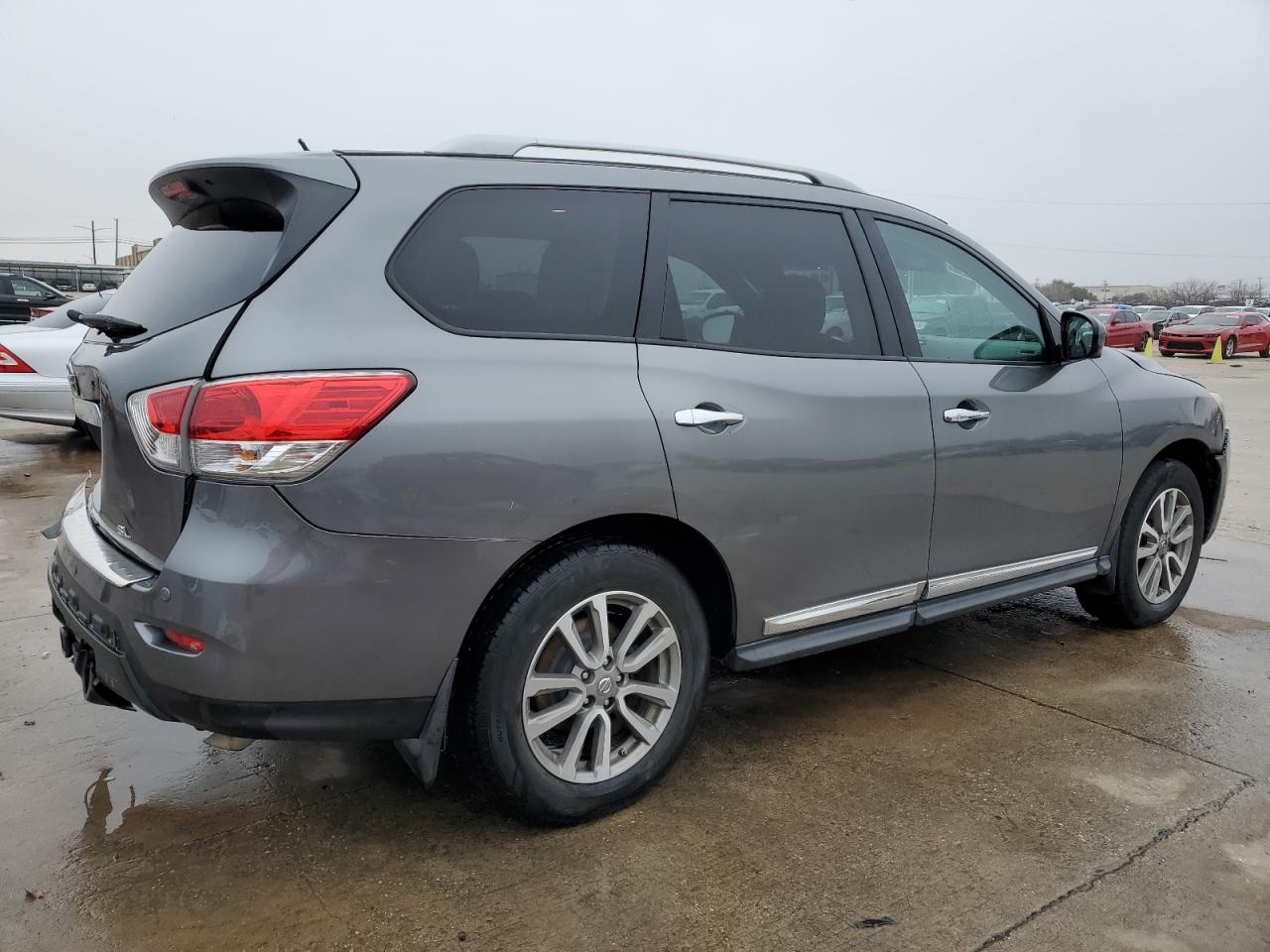 2015 Nissan Pathfinder VIN 5N1AR2MN6FC706727 Copart auction photo, rear end / front end damage thumbnail 3