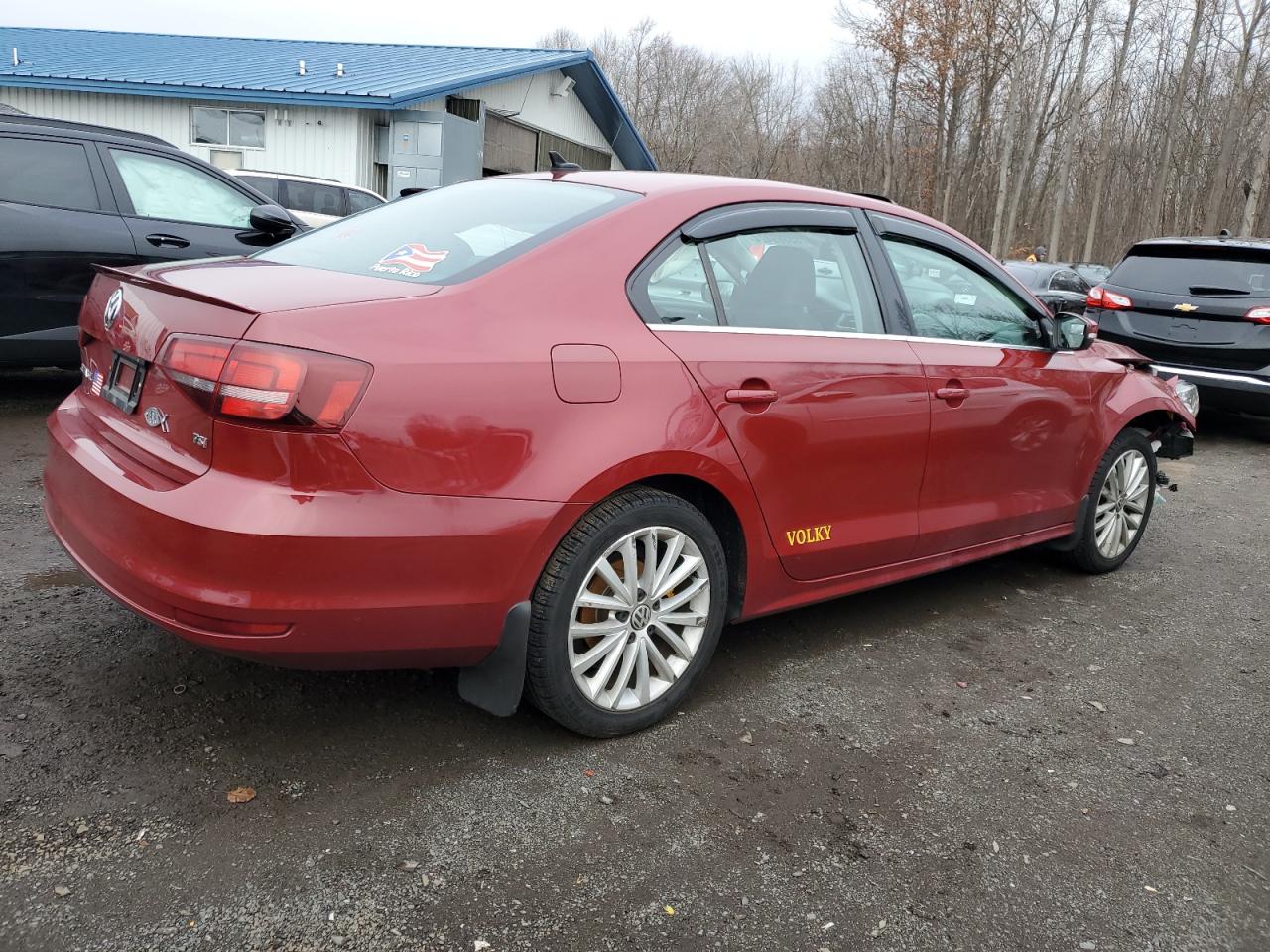 2016 Volkswagen Jetta VIN 3VWL17AJ7GM402564 Copart auction photo, front end damage thumbnail 3