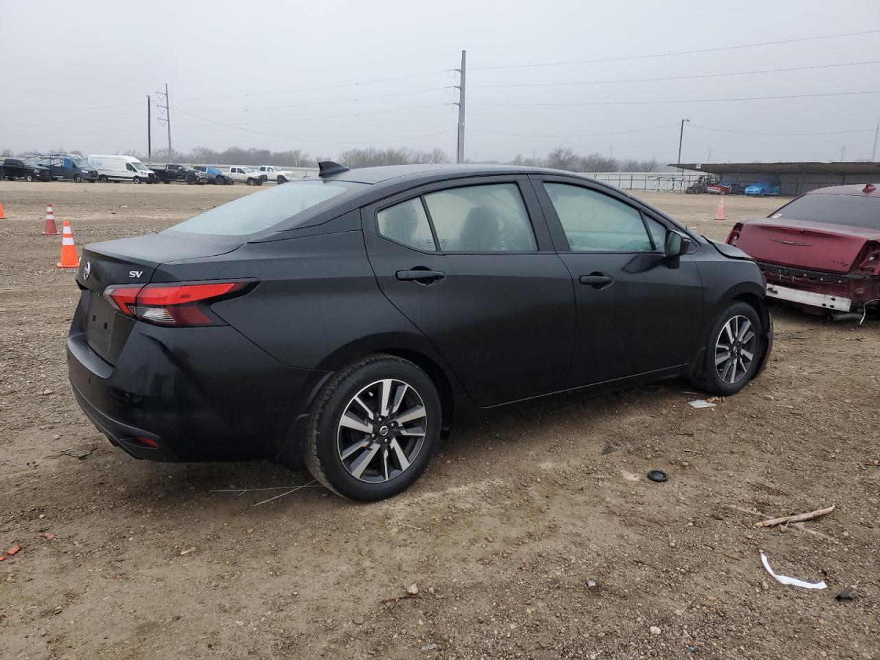 2020 Nissan Versa VIN 3N1CN8EVXLL901498 Copart auction photo, front end damage thumbnail 3