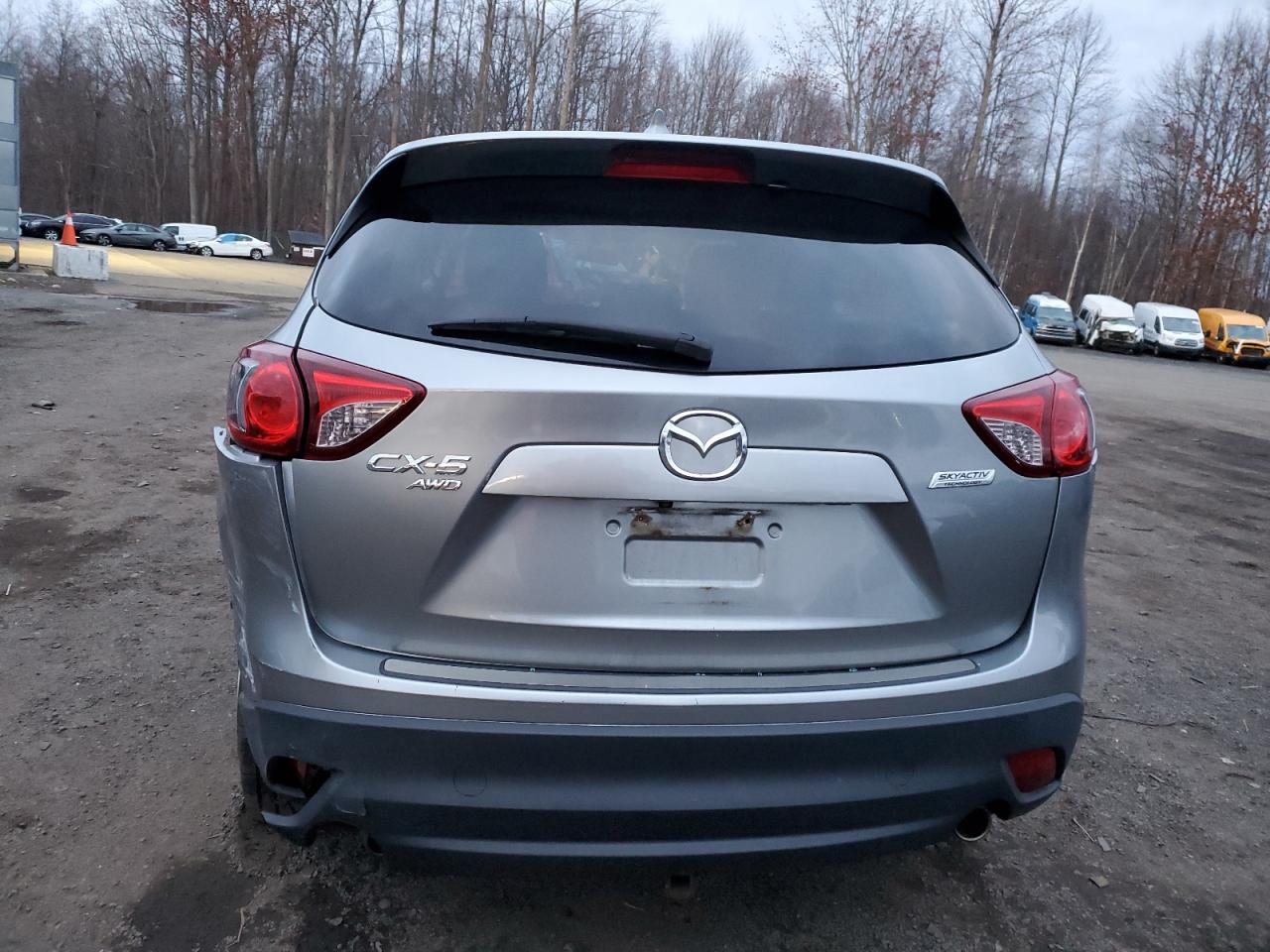 2015 Mazda CX-5 VIN JM3KE4CY4F0552698 Copart auction photo, all over damage thumbnail 6