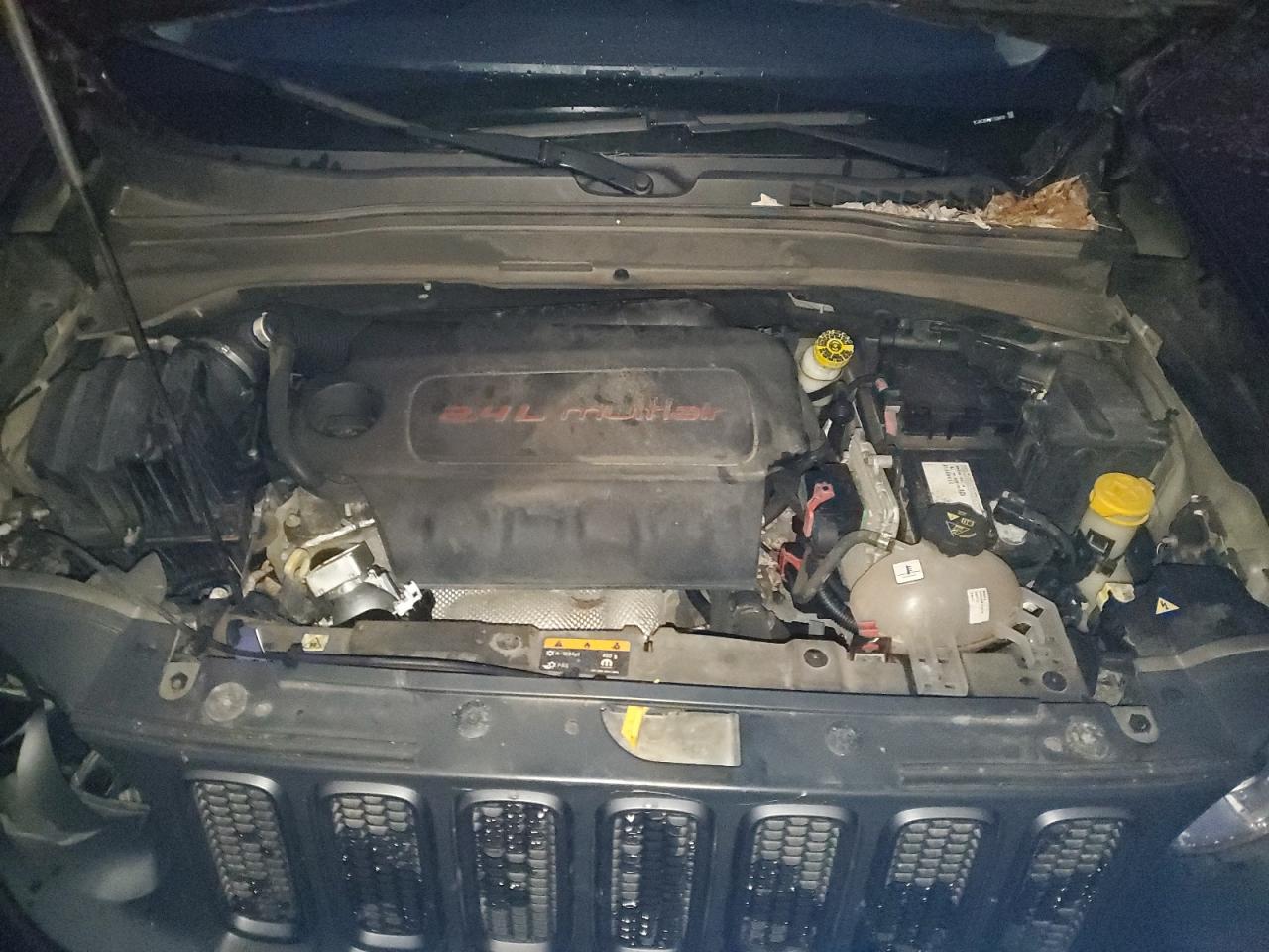 2017 Jeep Renegade VIN ZACCJBCB8HPG53636 Copart auction photo, front end damage thumbnail 12