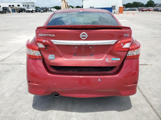2014 Nissan Sentra VIN 3N1AB7AP3EY330251 Copart auction photo, rear end / front end damage thumbnail 6