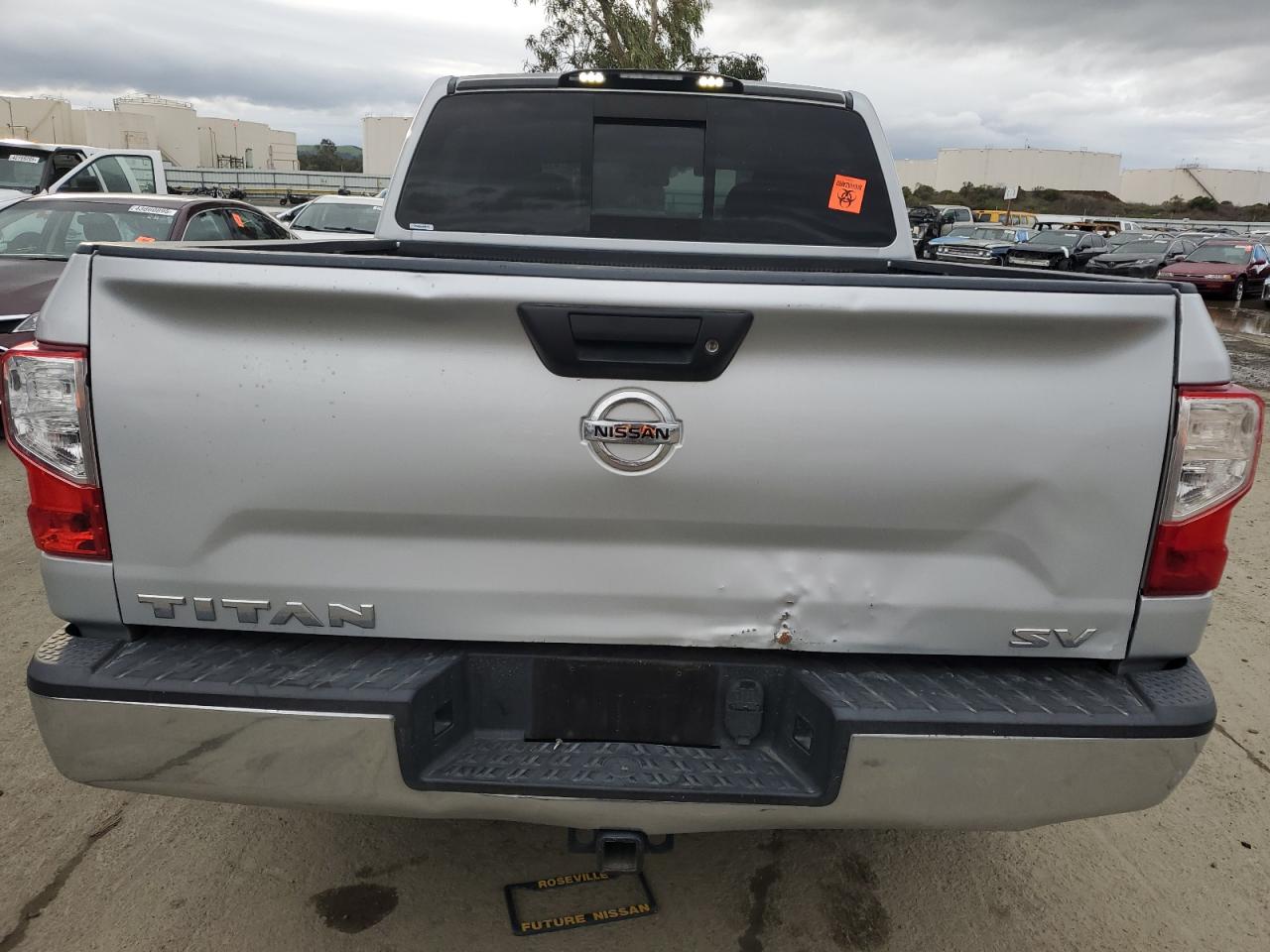 2017 Nissan Titan VIN 1N6AA1EK7HN535419 Copart auction photo, vandalism damage thumbnail 6