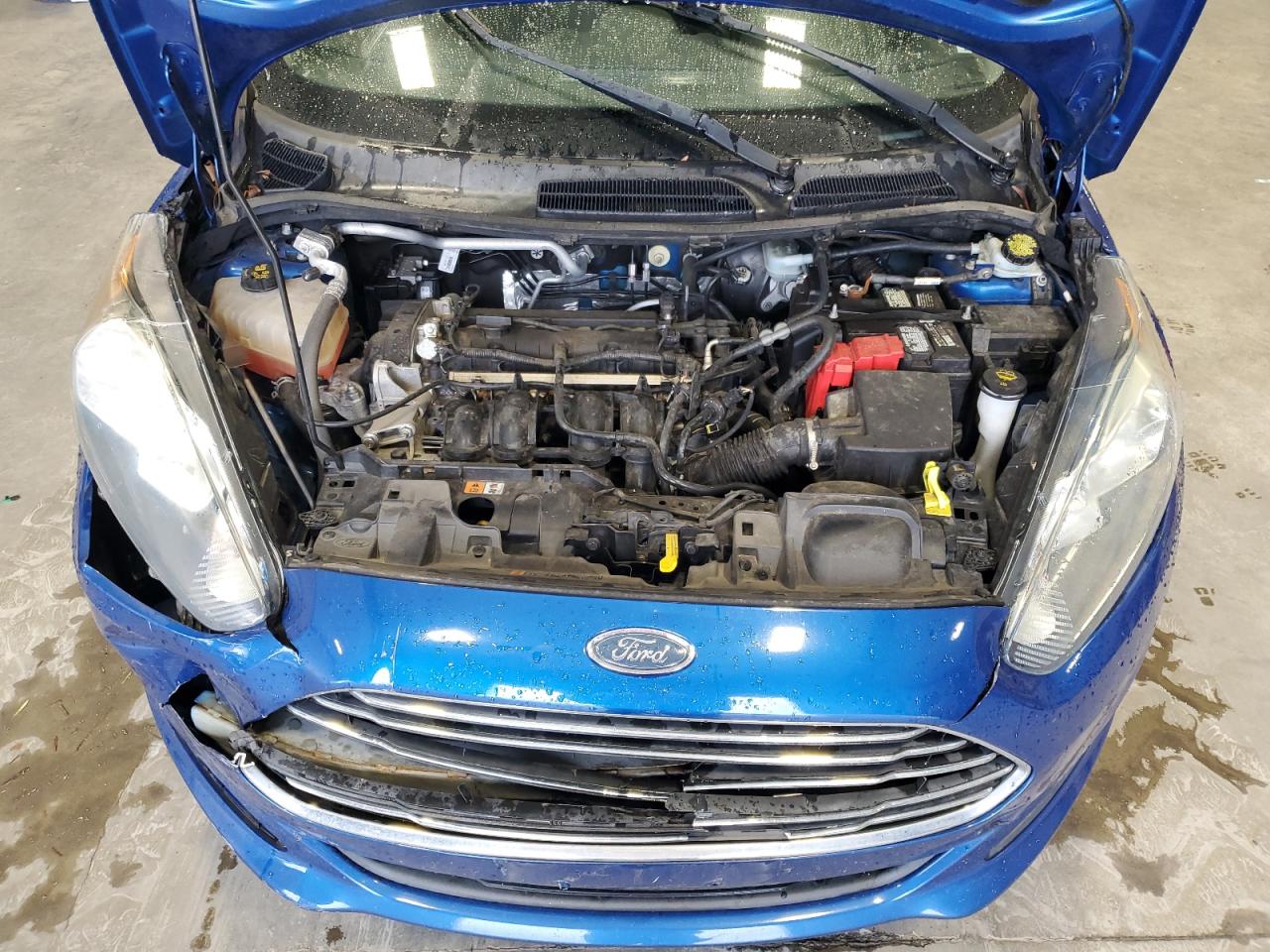 2018 Ford Fiesta VIN 3FADP4BJ6JM108072 Copart auction photo, front end damage thumbnail 11
