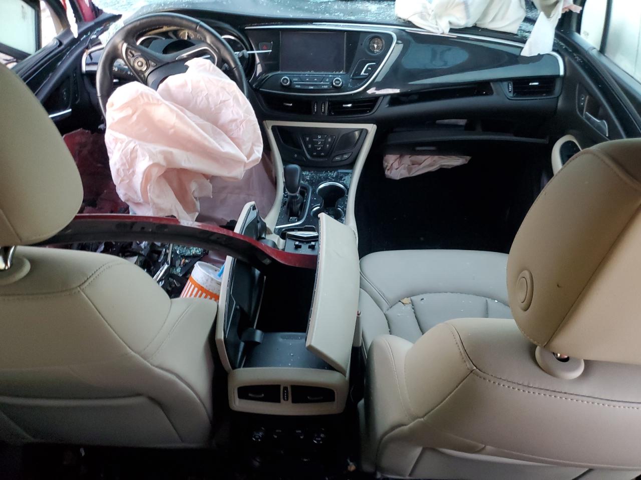2018 Buick Envision VIN LRBFX1SA6JD051545 Copart auction photo, side / front end damage thumbnail 8
