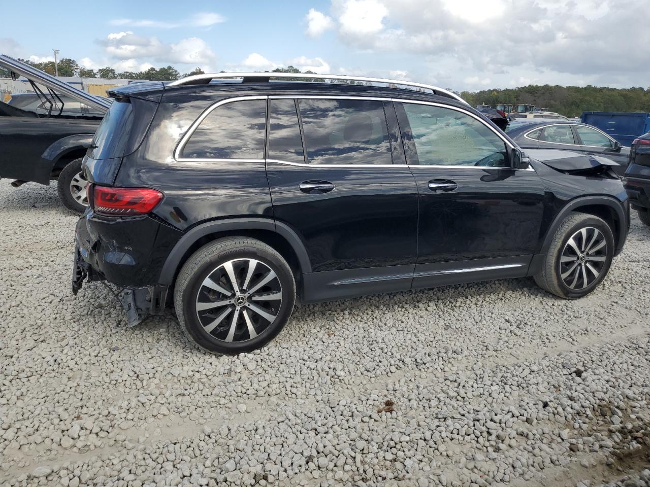 2022 Mercedes-Benz GLB VIN W1N4M4GB7NW193927 Copart auction photo, front end / rear end damage thumbnail 3