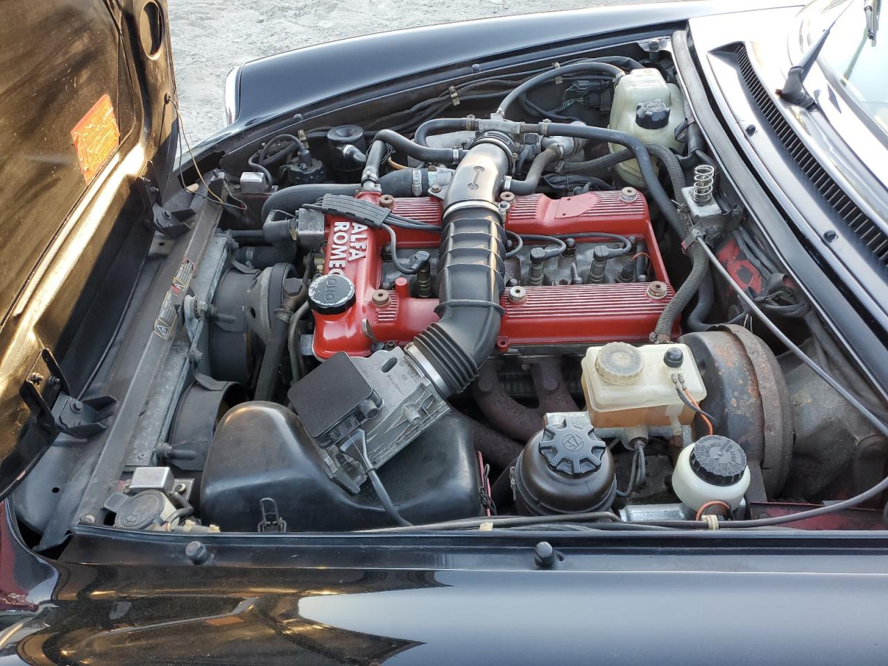 1991 Alfa Romeo Spider VIN ZARBB32G1M6007546 Copart auction photo, minor dent/scratches damage thumbnail 11