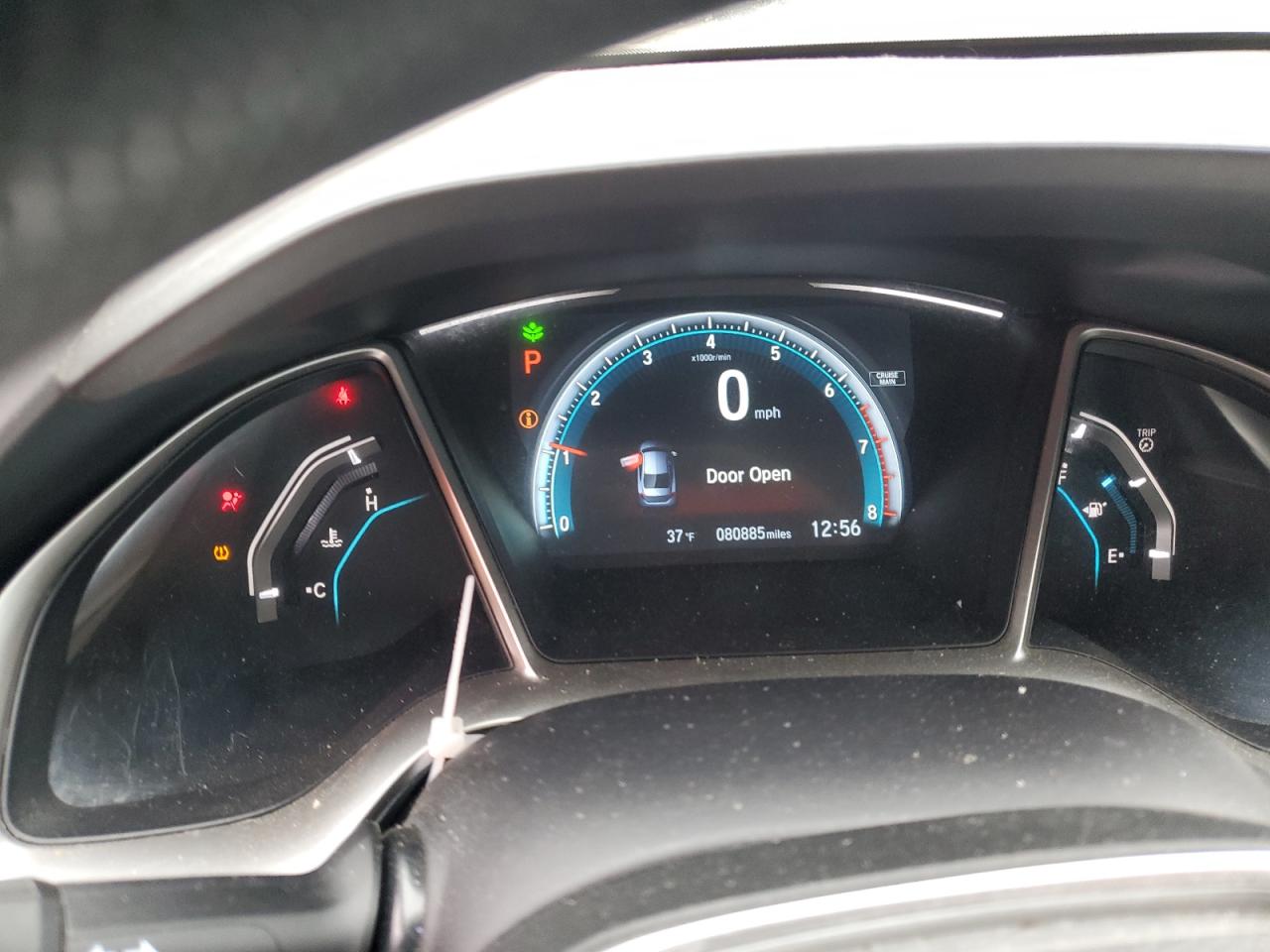 2016 Honda Civic VIN 19XFC1F34GE009794 Copart auction photo, front end damage thumbnail 9