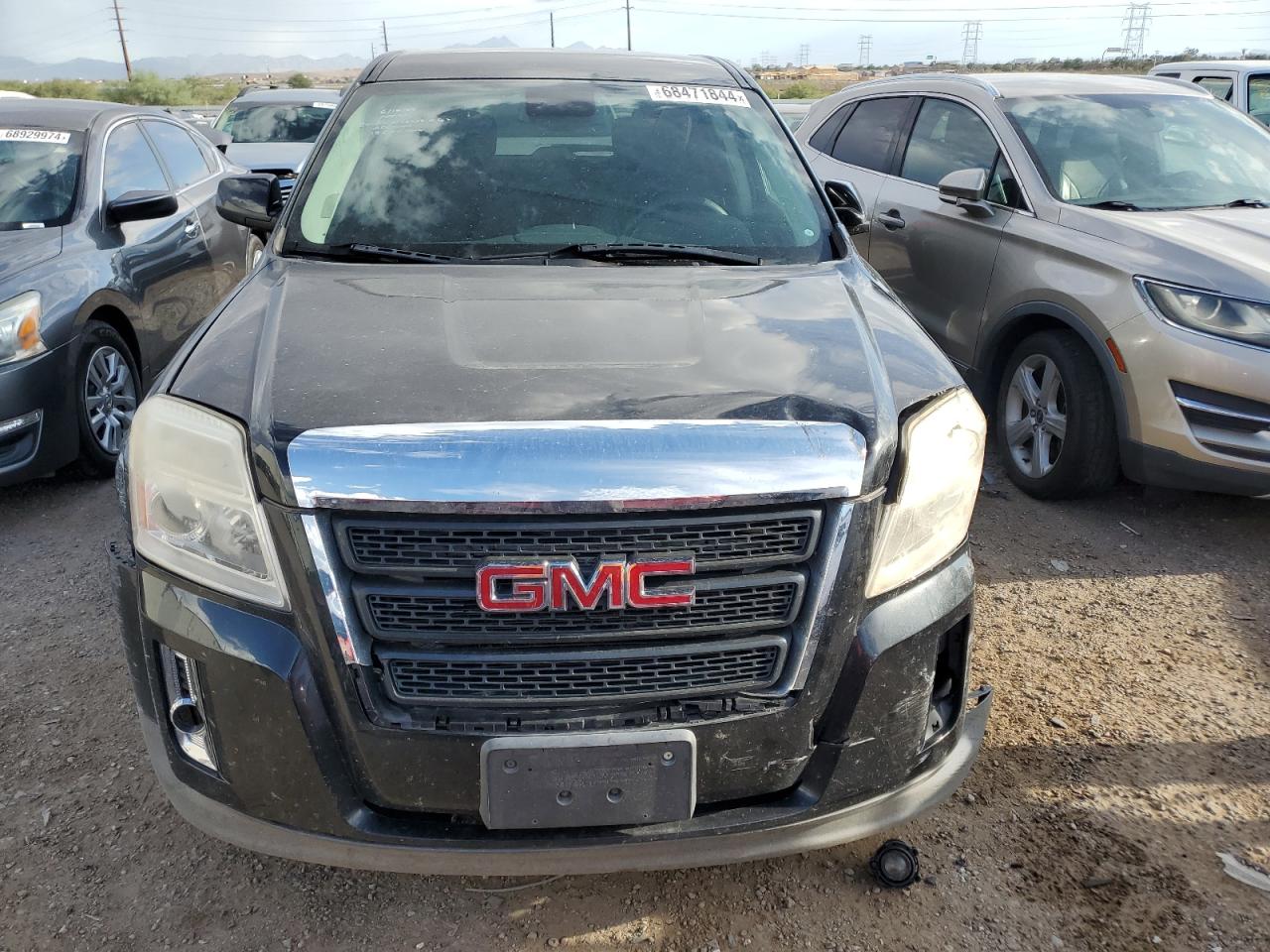 2013 GMC Terrain VIN 2GKALMEKXD6227419 Copart auction photo, front end / undercarriage damage thumbnail 5