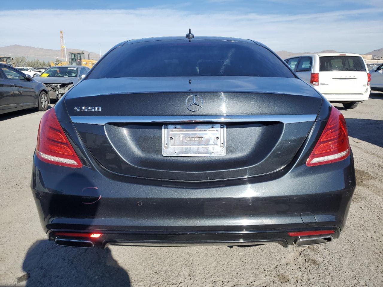 2015 Mercedes-Benz S-klasse VIN WDDUG8CB5FA141308 Copart auction photo, front end damage thumbnail 6