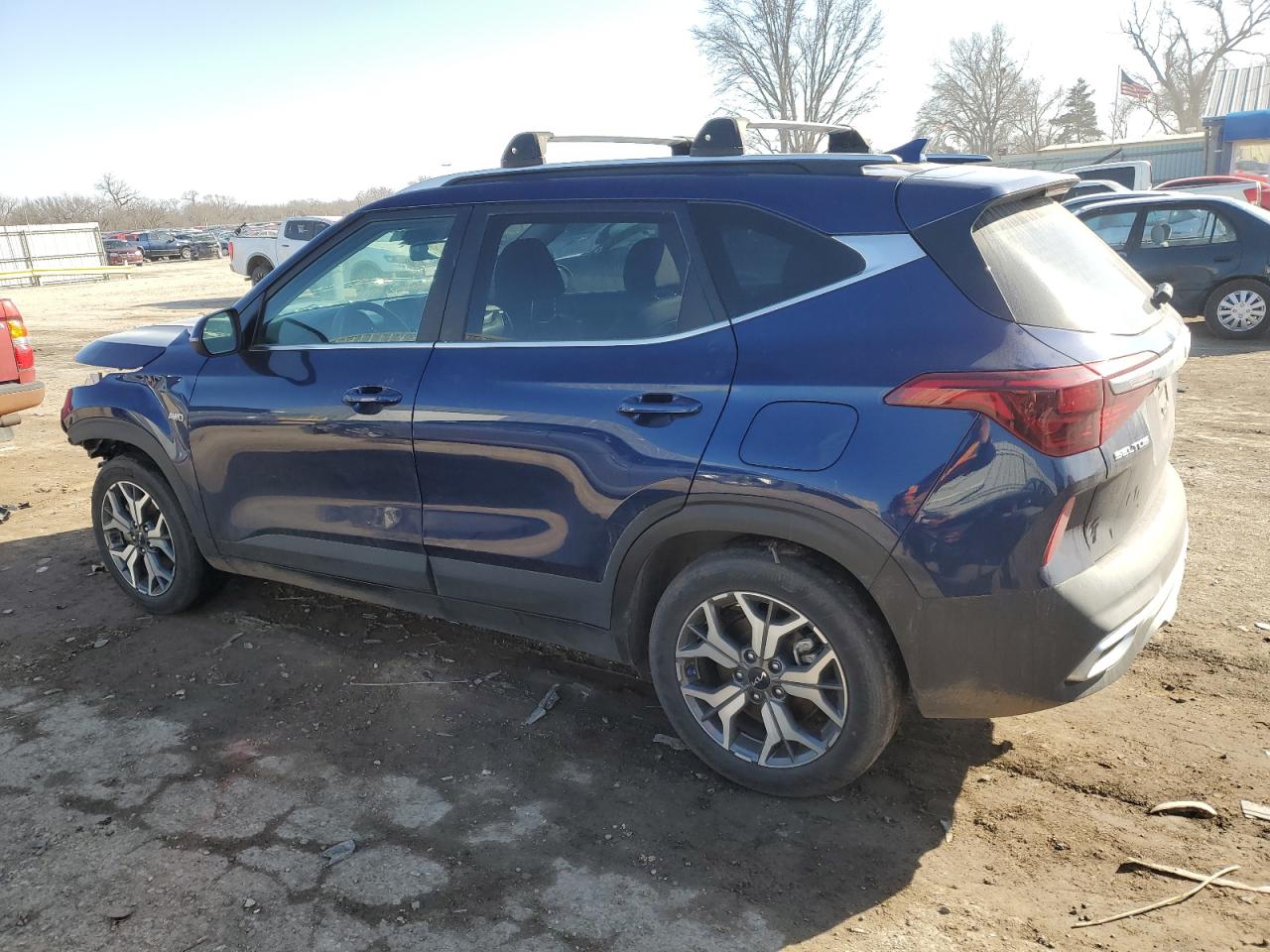 2022 KIA Seltos VIN KNDERCAA3N7321548 Copart auction photo, front end / mechanical damage thumbnail 2