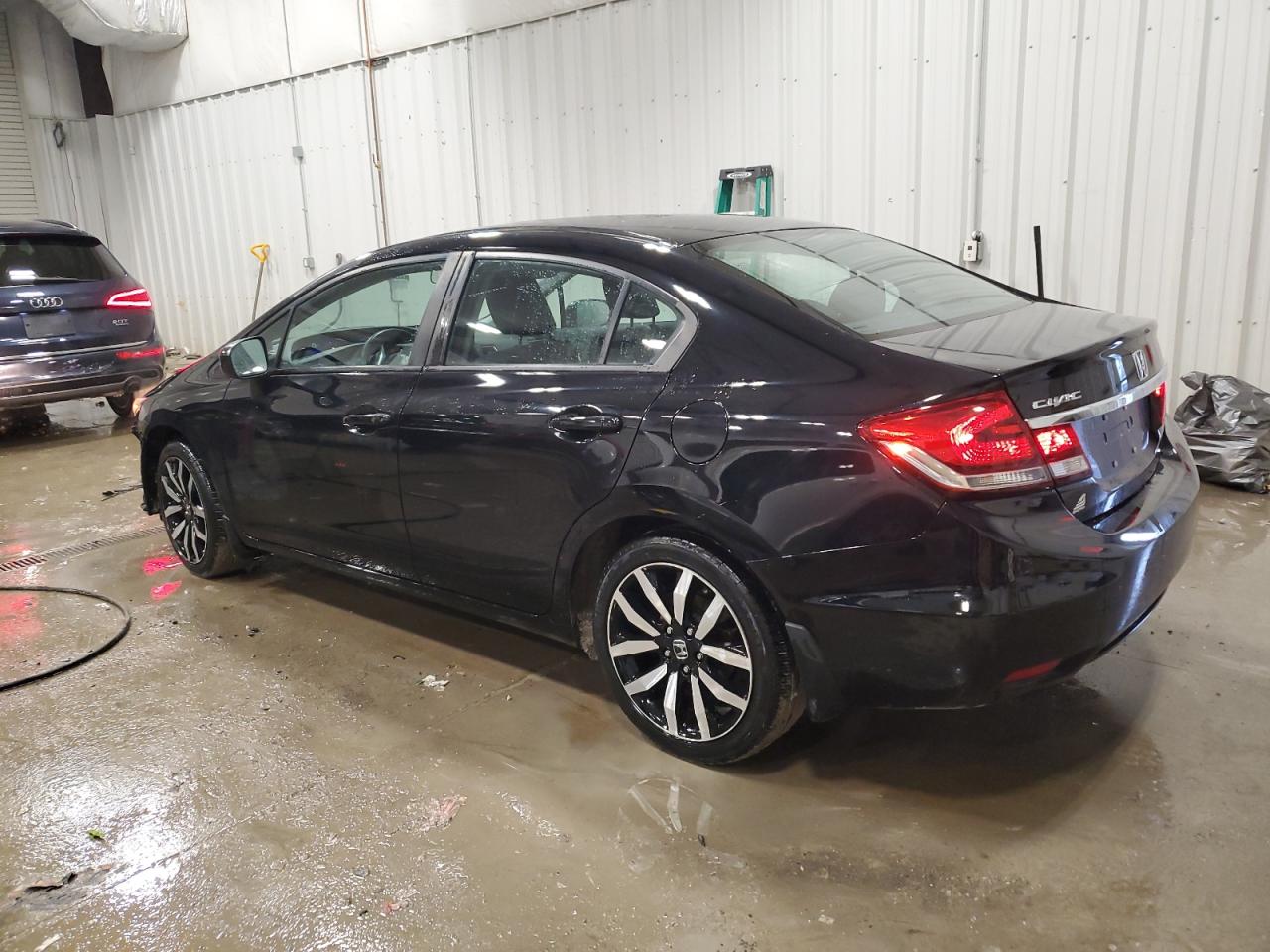 2015 Honda Civic VIN 2HGFB2F93FH535478 Copart auction photo, front end damage thumbnail 2