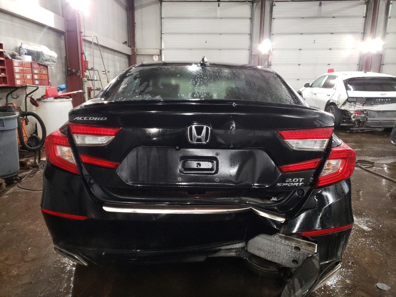 2018 Honda Accord VIN 1HGCV2F32JA040427 Copart auction photo, all over damage thumbnail 6