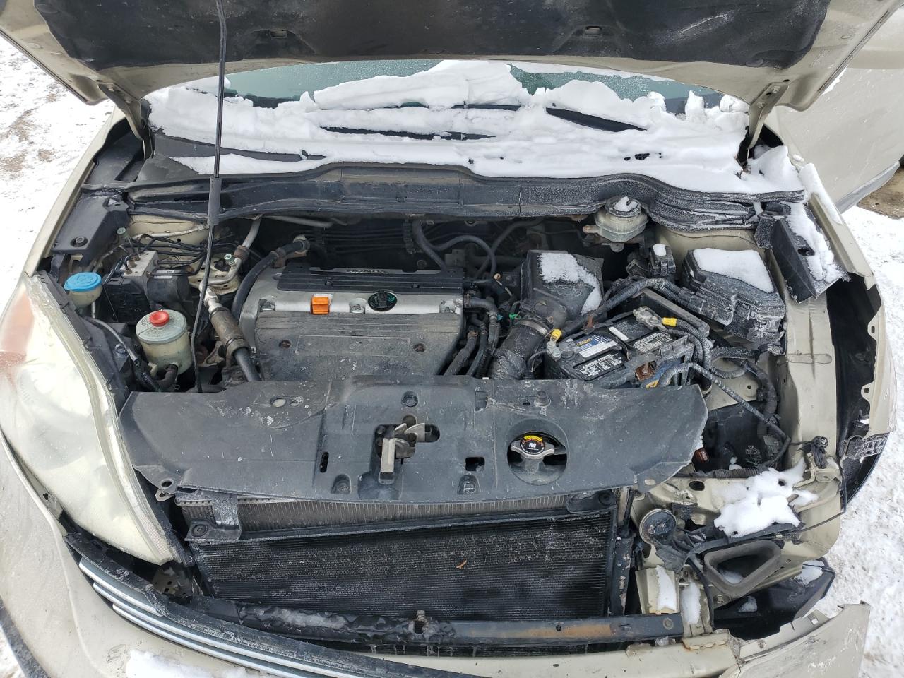 2009 Honda CR-V VIN 5J6RE48799L033036 Copart auction photo, front end / side damage thumbnail 12
