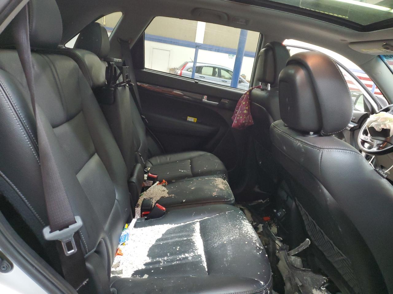 2014 KIA Sorento VIN 5XYKUDA70EG462639 Copart auction photo, front end / side damage thumbnail 12