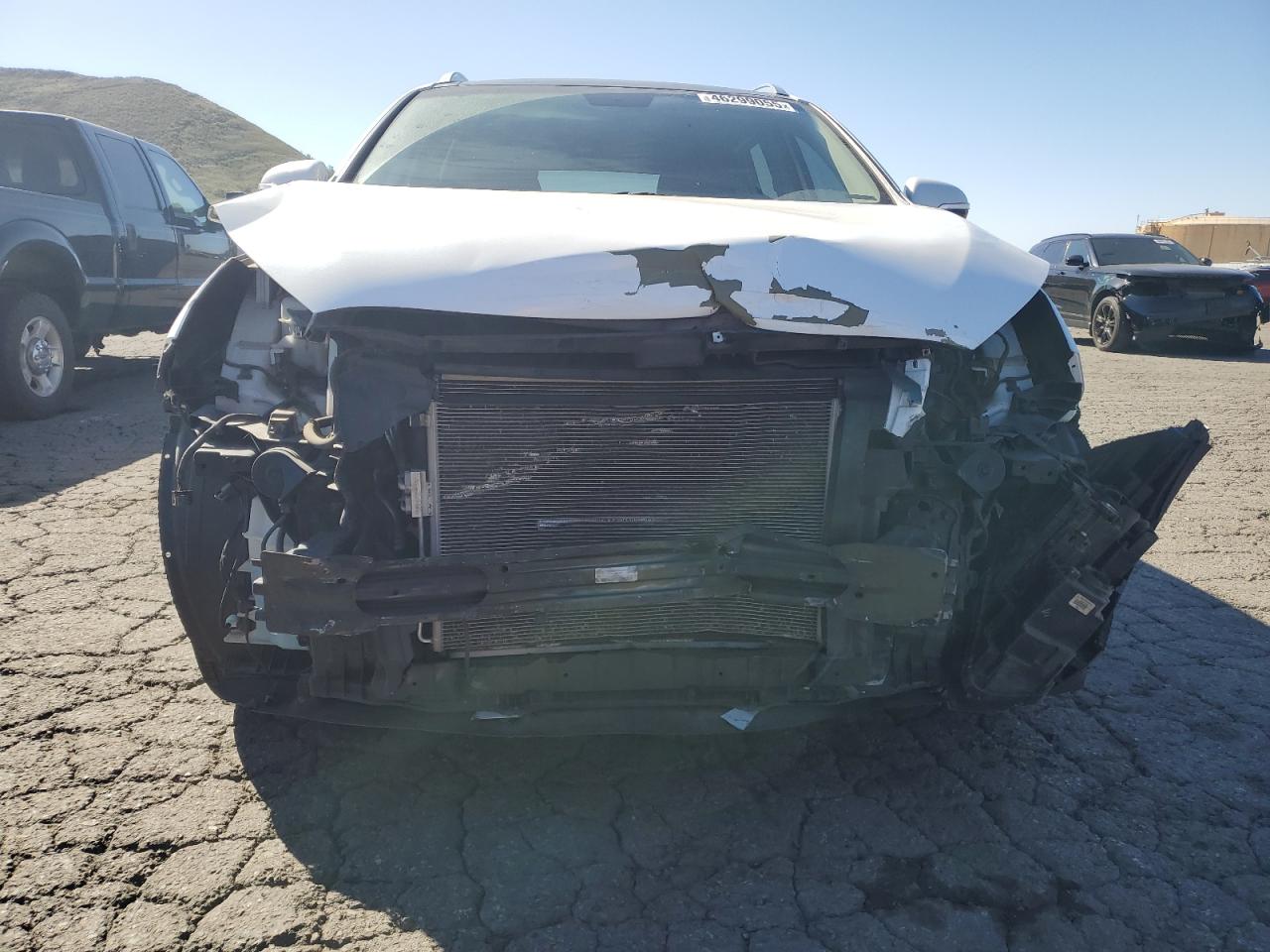 2016 KIA Sorento VIN 5XYPKDA50GG151368 Copart auction photo, front end / side damage thumbnail 5