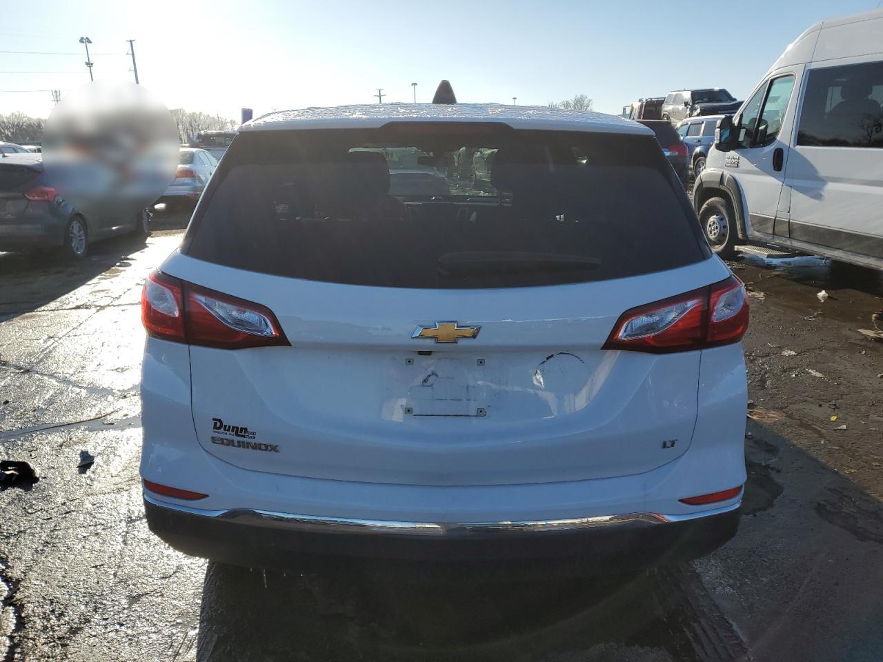 2019 Chevrolet Equinox VIN 2GNAXKEV5K6129417 Copart auction photo, front end / side damage thumbnail 6