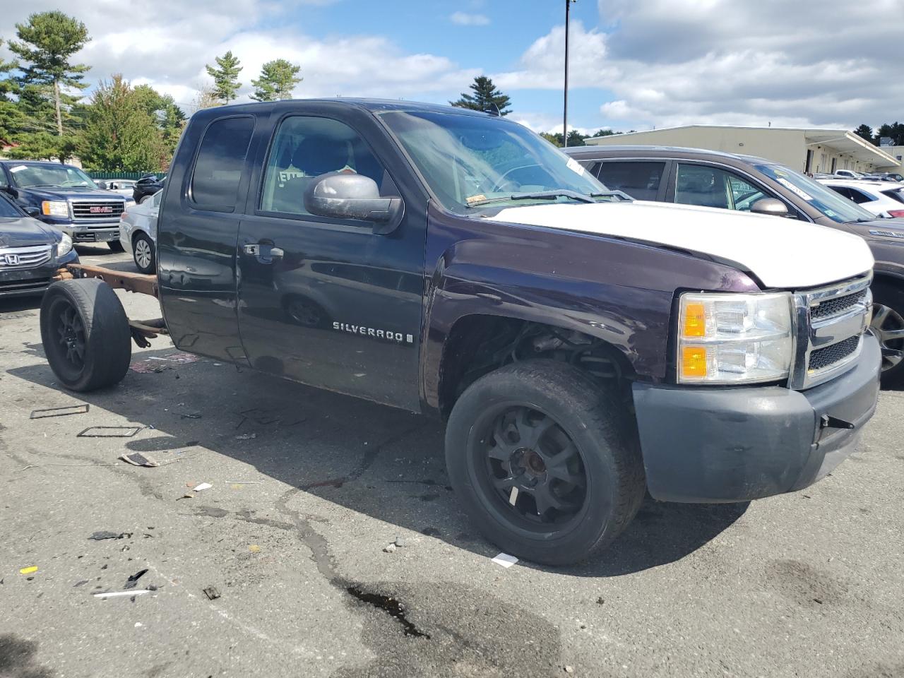 2007 Chevrolet Silverado VIN 2GCEK19C571724588 Copart auction photo, mechanical / minor dent/scratches damage thumbnail 4