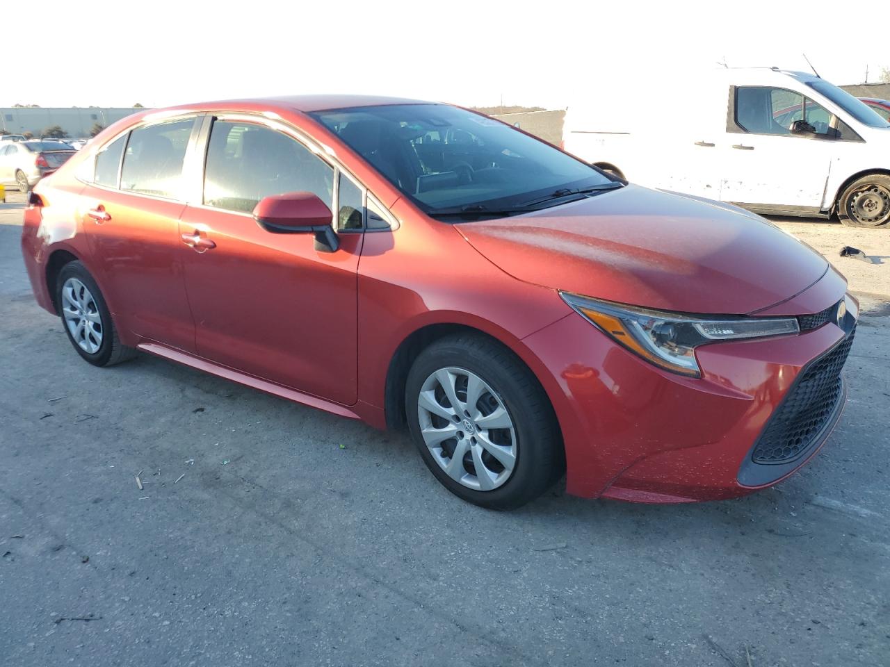 2020 Toyota Corolla VIN 5YFEPRAE9LP068033 Copart auction photo, rear end damage thumbnail 4