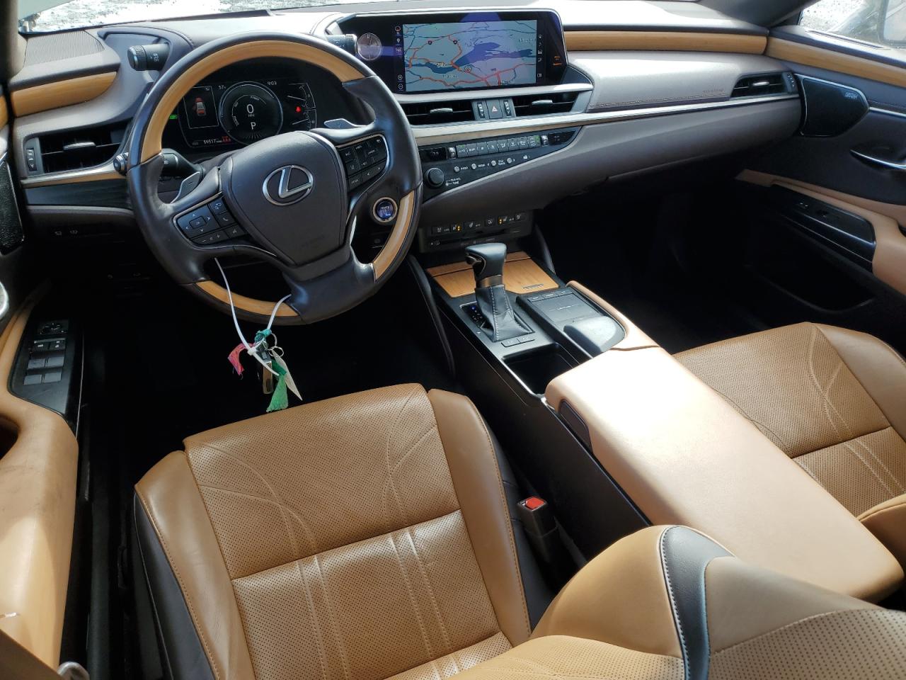 2019 Lexus ES VIN JTHB21B11K2034257 Copart auction photo, rear end damage thumbnail 8