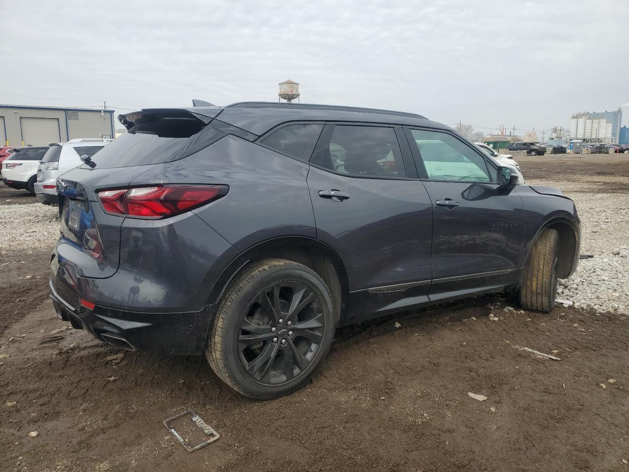 2021 Chevrolet Blazer VIN 3GNKBKRS5MS556233 Copart auction photo, front end damage thumbnail 3
