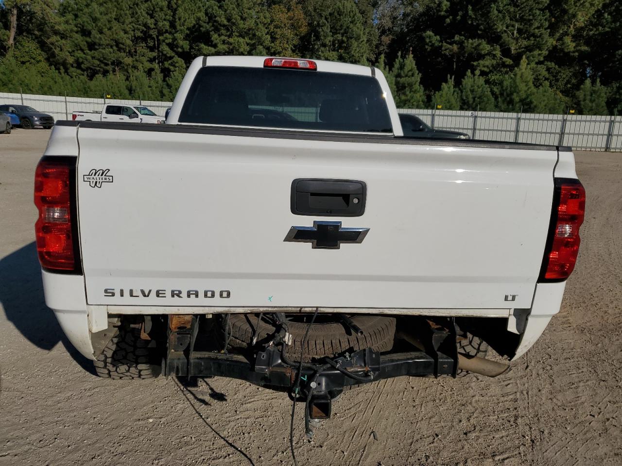 2018 Chevrolet Silverado VIN 1GCVKREC6JZ160534 Copart auction photo, rear end damage thumbnail 6