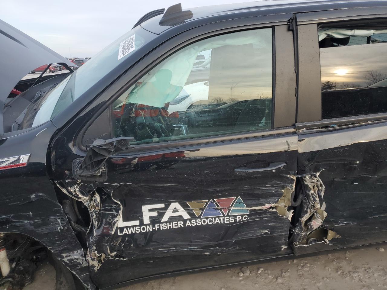 2021 Chevrolet Silverado VIN 1GCUYEED2MZ128065 Copart auction photo, front end damage thumbnail 7