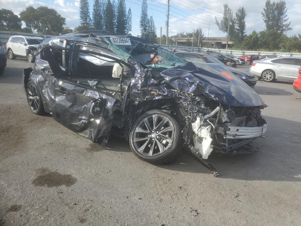 2024 Toyota Corolla VIN 5YFS4MCE6RP201545 Copart auction photo, all over / rollover damage thumbnail 4