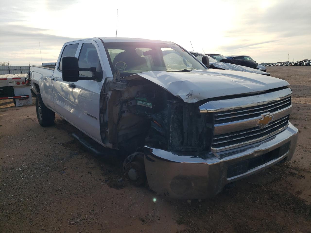2015 Chevrolet Silverado VIN 1GC4KYCG9FF154943 Copart auction photo, all over damage thumbnail 4