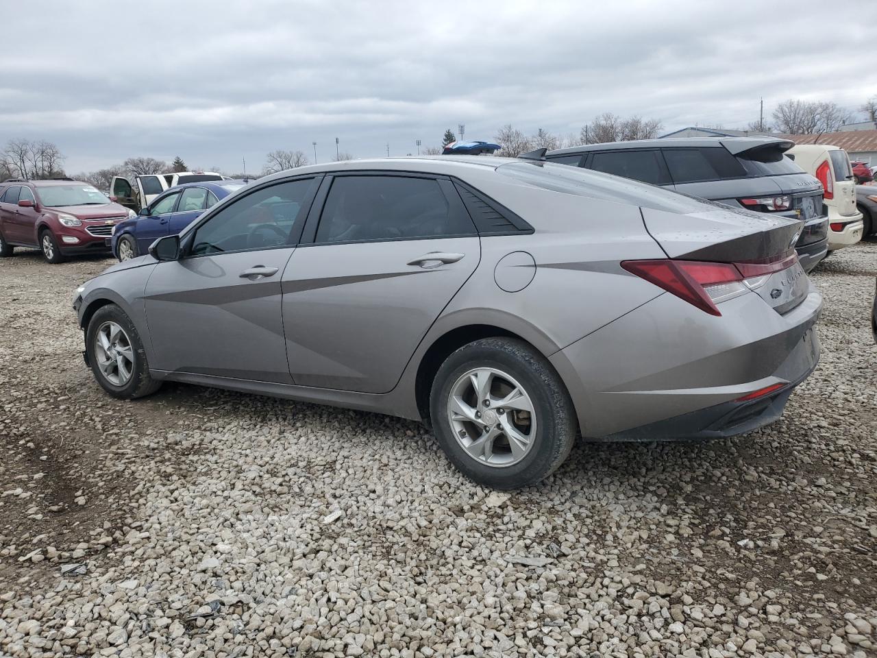 2021 Hyundai Elantra VIN KMHLL4AG7MU069480 Copart auction photo, front end damage thumbnail 2