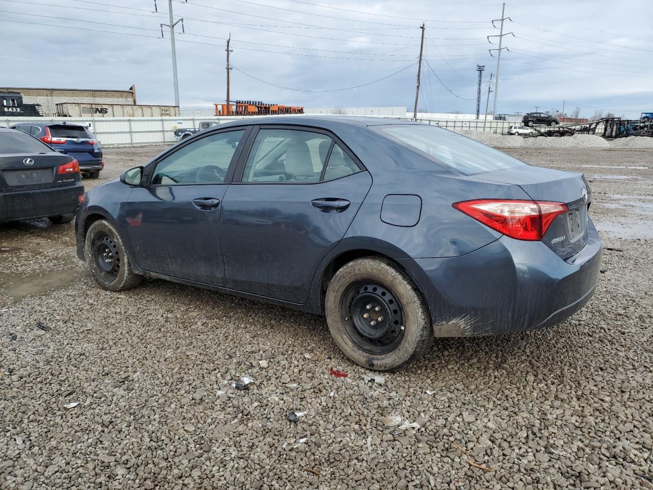 2017 Toyota Corolla VIN 2T1BURHEXHC898996 Copart auction photo, all over damage thumbnail 2