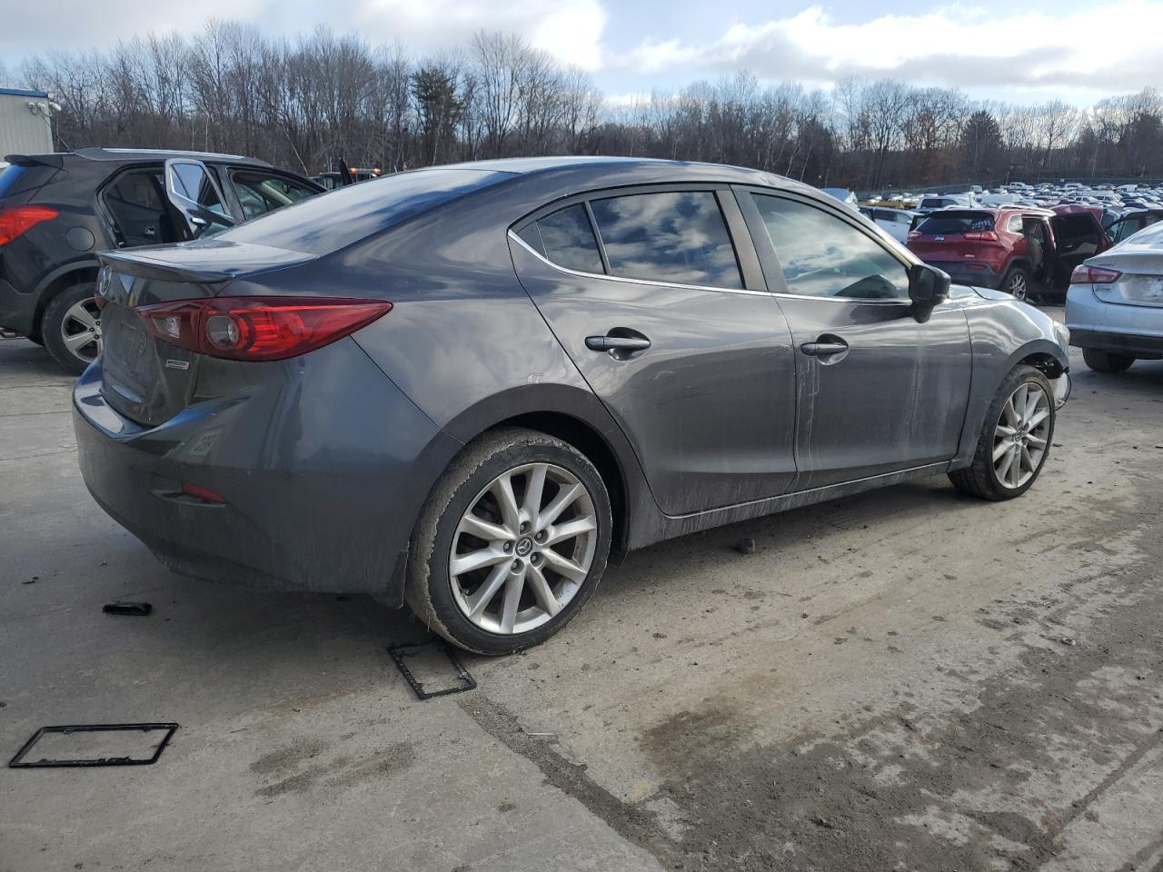 2017 Mazda 3 VIN 3MZBN1V78HM124688 Copart auction photo, front end damage thumbnail 3